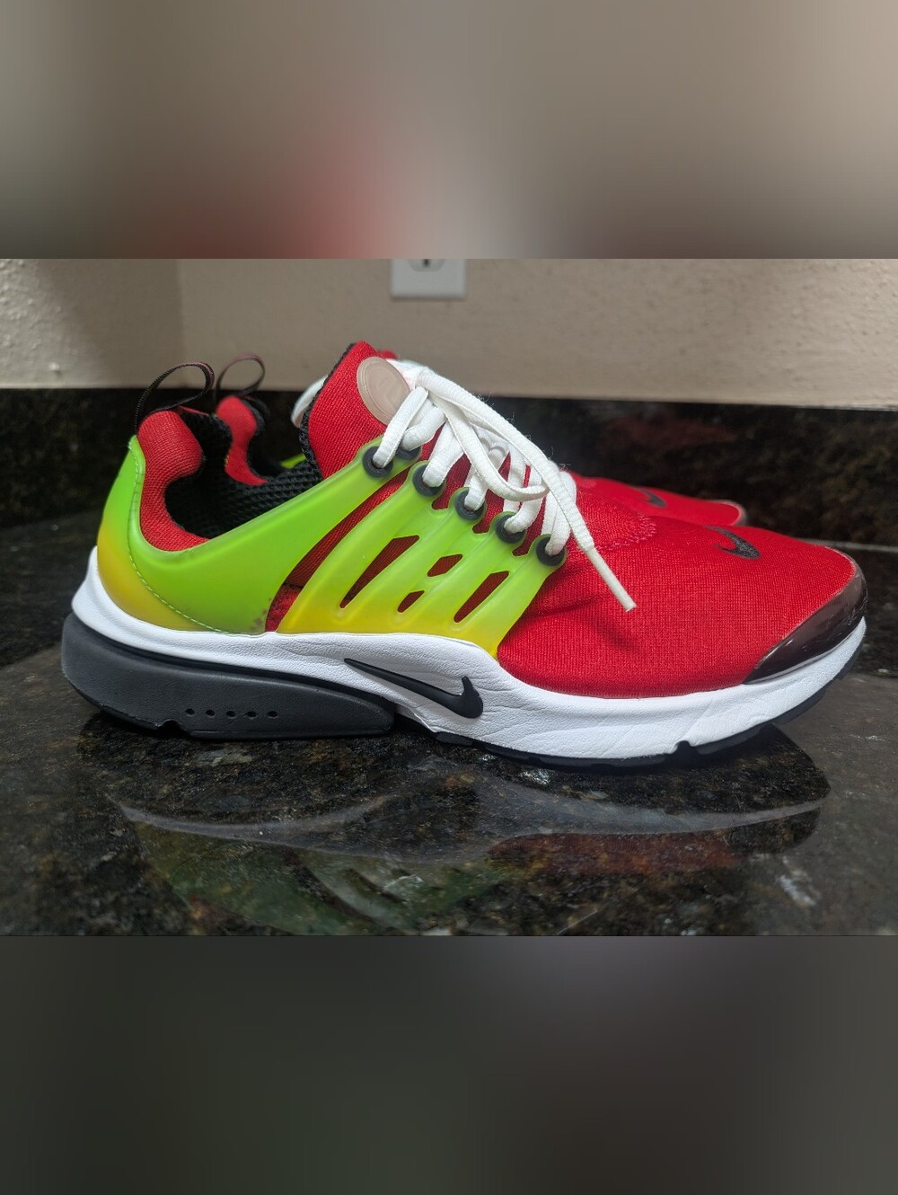 Nike Air Presto 'University Red Tour Yellow' Size 9